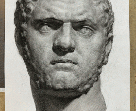 上海美術聯考石膏頭像